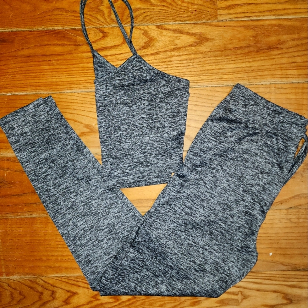 Crop top legging set